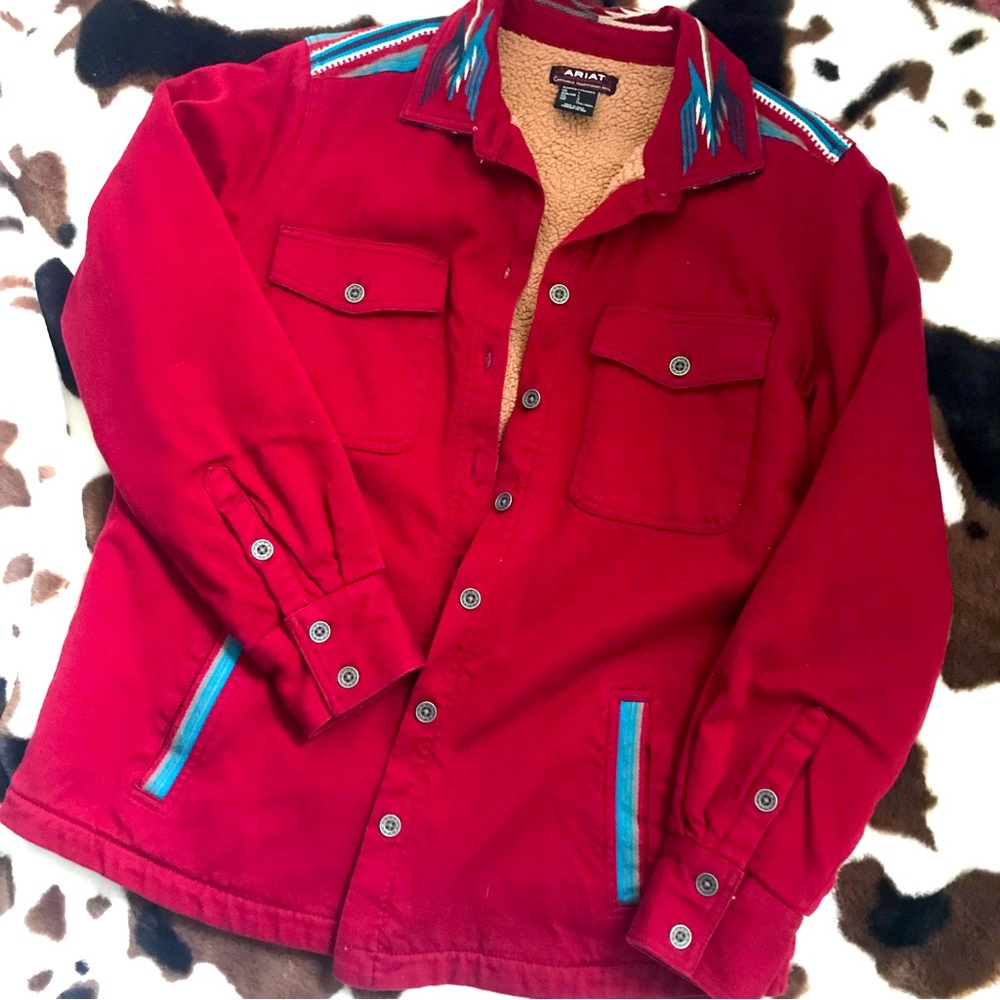 Ariat Sherpa lined shacket